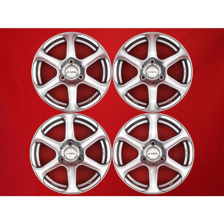 rialLe mans ル・マン 中古ホイール 4本 5J/6J 15インチ PCD112 3穴 +