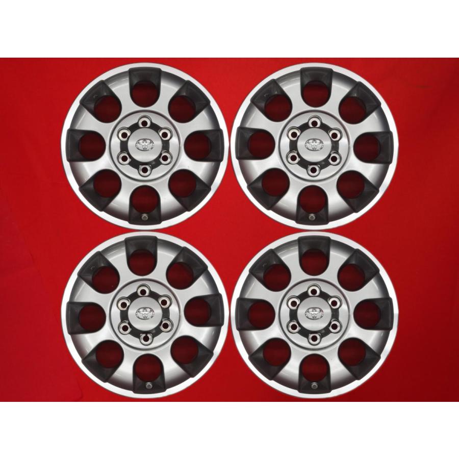 TOYOTA トヨタ FJ クルーザー 純正8スポーク 中古ホイール 4本 7.5J 17