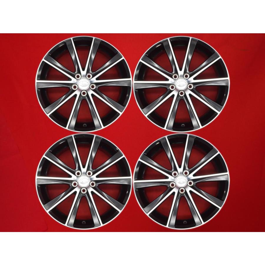 スバル レガシィ エクシーガ純正ホイール 18×7J5HPCD100+55 4本Set (HB17) クレジットカード QR決済可能 SUBARU（スバル） 純正 エクシーガ クロスオーバーセブン YAM ホイール