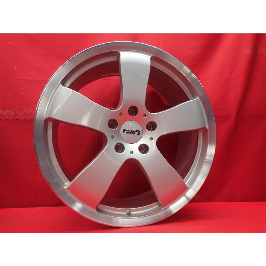 鍛造 軽量 TOM'S トムス VP-5 中古ホイール 4本 8J 18インチ 鍛造 軽量 TOM'S トムス VP-5 中古ホイール 4本 8J 18インチ
