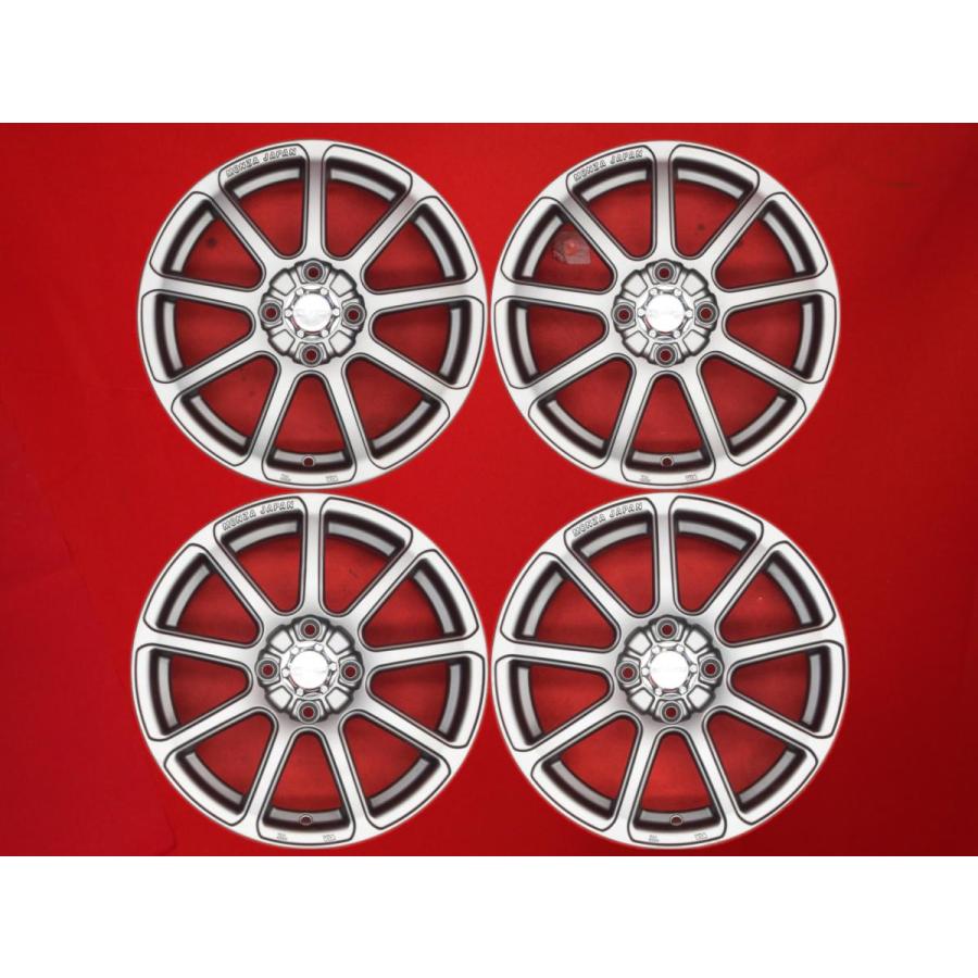 MONZA R VERSIONII 中古ホイール 4本 5J/6J 15インチ PCD100 4穴 +45/+