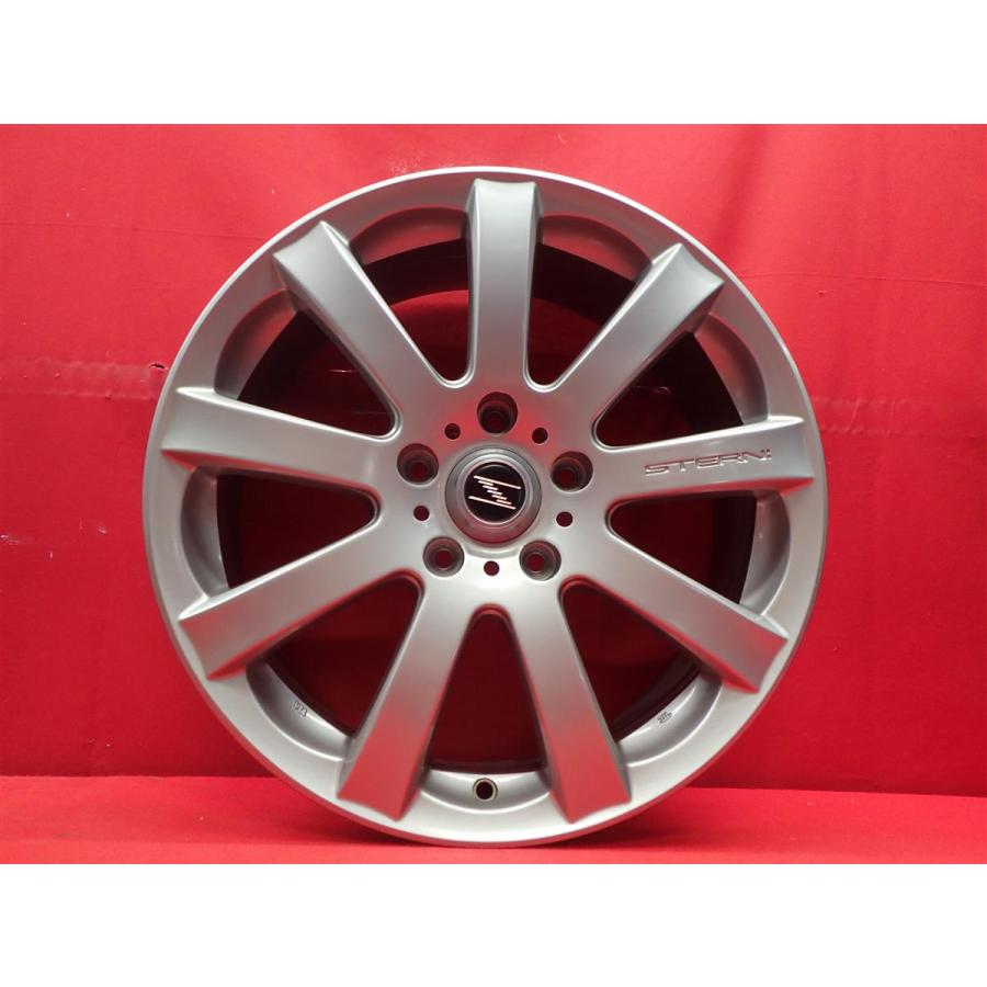 シュテルン S-52 中古ホイール 4本 7J 17インチ PCD114.3 5穴 +52 ハブ 