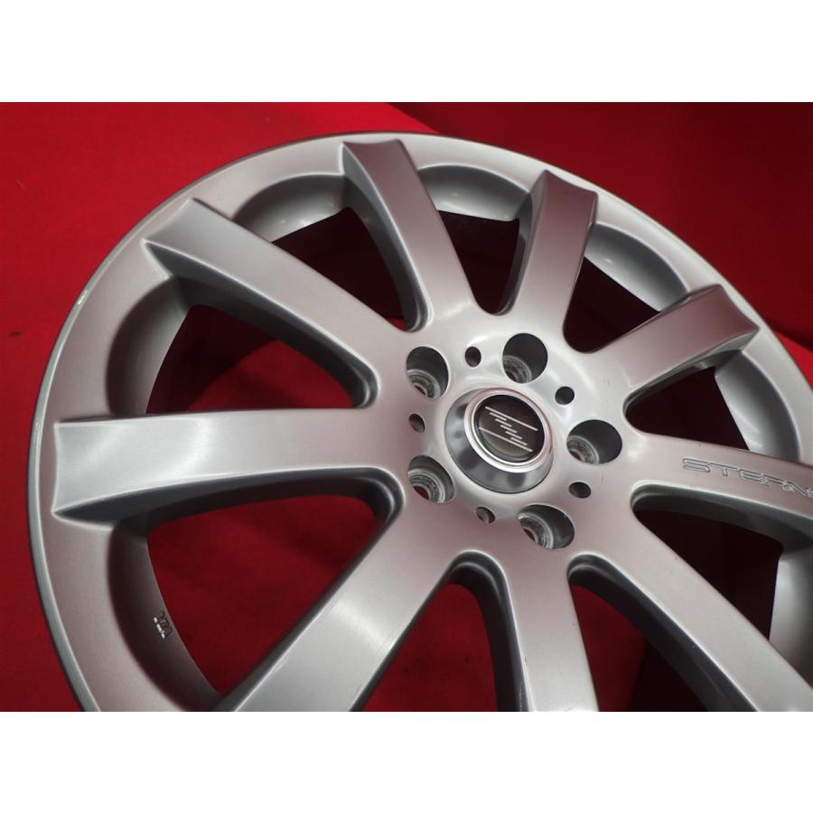 シュテルン S-52 中古ホイール 4本 7J 17インチ PCD114.3 5穴 +52 ハブ 