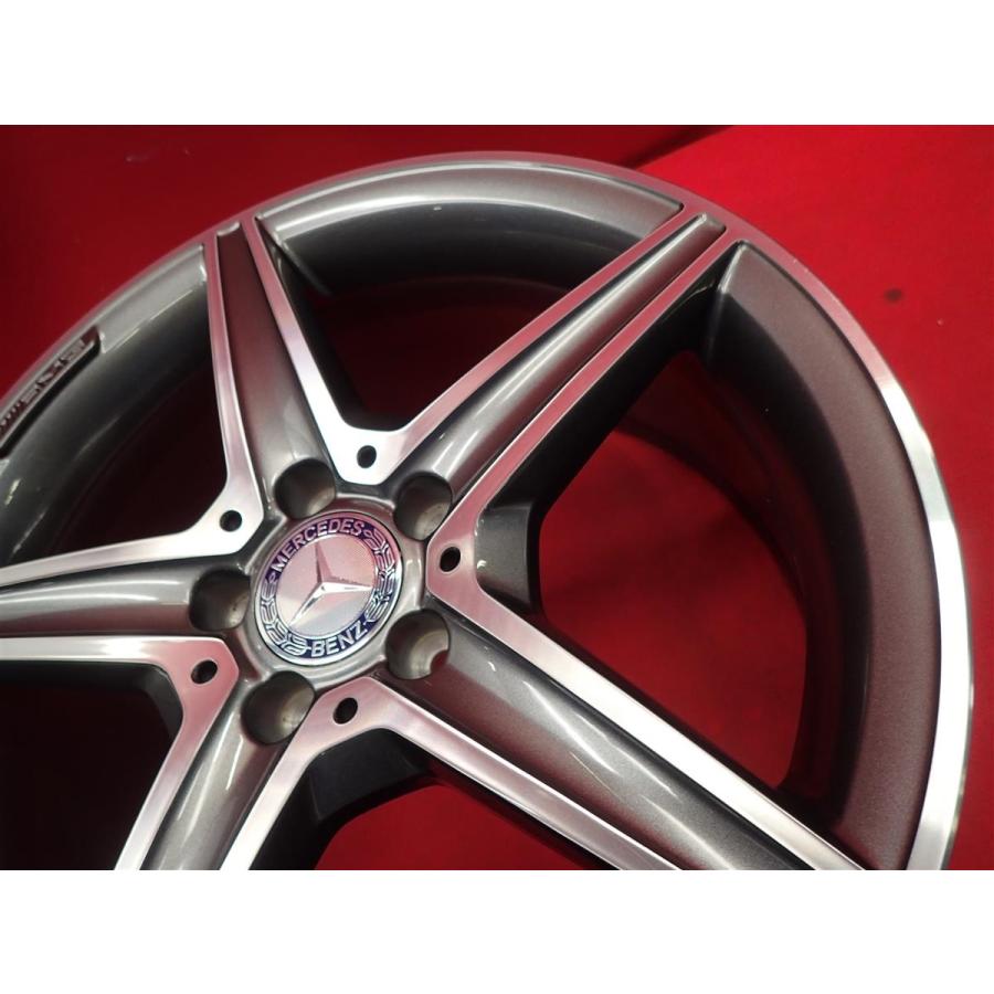 メルセデス・ベンツ AMG 17インチ アルミホイール4本セット メルセデスベンツ Cクラス W205 純正AMG 中古ホイール 4本 7.5J