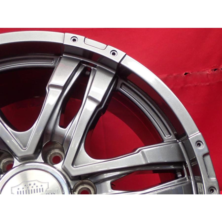 MAD CROSS マッドクロス WOLF 6X2 SPOKE DESING 中古ホイール 4本 8J