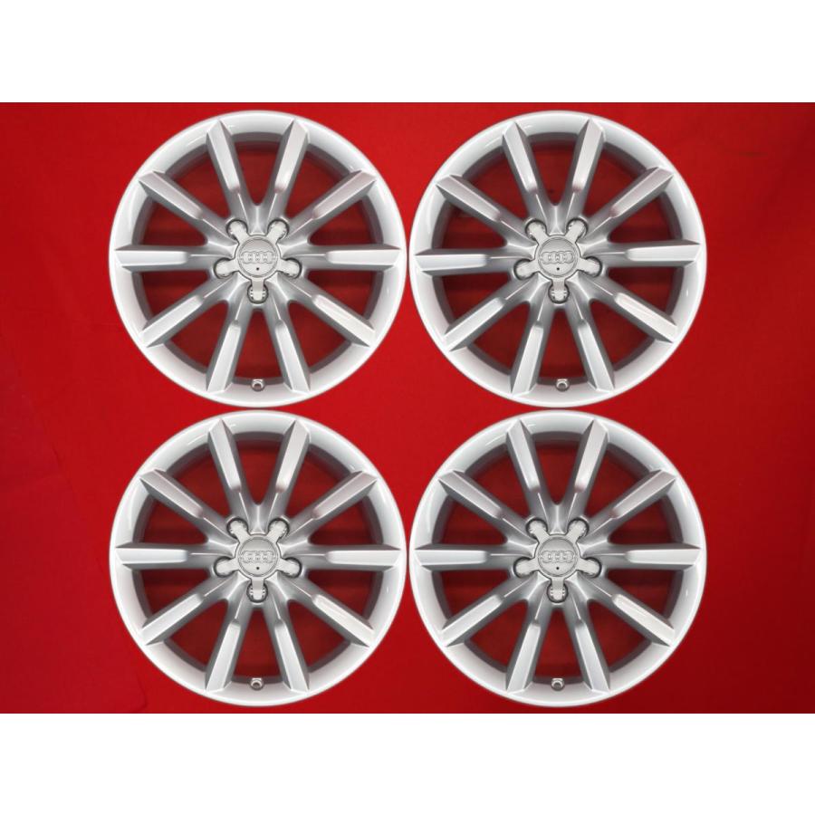 AUDI アウディQ3 8U 純正 中古ホイール 4本 7J 17インチ PCD112 5穴 +