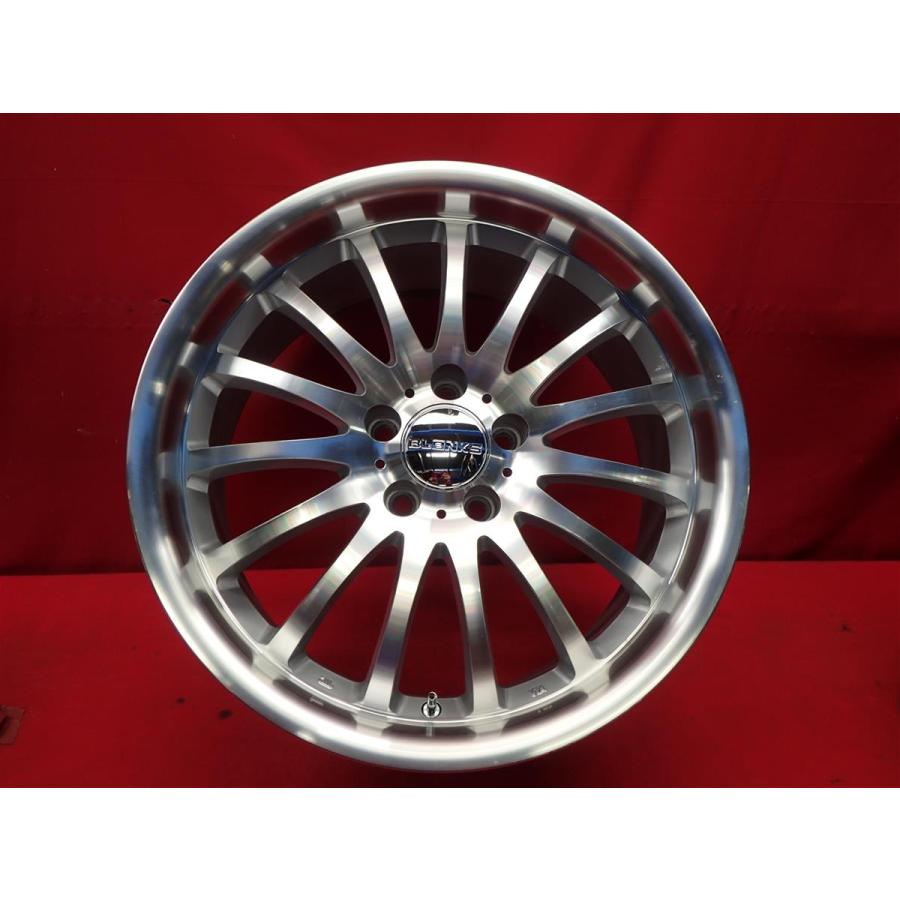 ブロンクス BLONKS フィン 中古ホイール 4本 8J 18インチ PCD112 5穴 + 