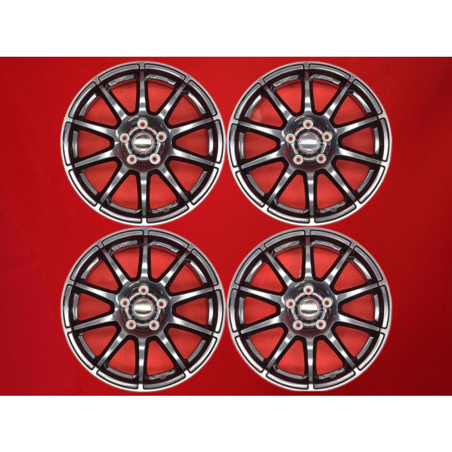 シュナイダー SLX 中古ホイール 4本 7J 17インチ PCD114.3 5穴 +48 