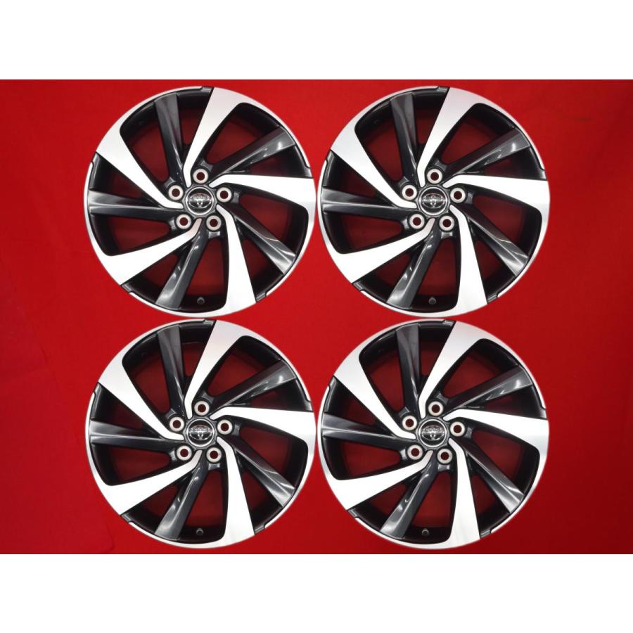 TOYOTA トヨタ ハリアー 60/65W ターボ 純正 中古ホイール 4本 7.5J 18