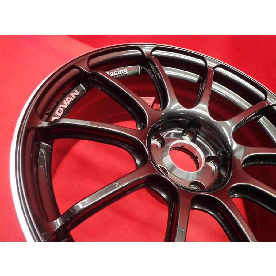 軽量 ADVAN アドバンレーシング RSIII 中古ホイール 4本 8J 18インチ 
