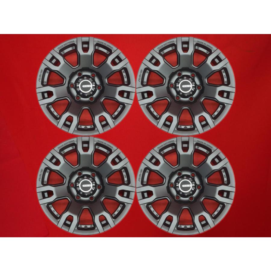 RAYS TEAM Daytona デイトナ FDX F7S 中古ホイール 4本 8J 17インチ 