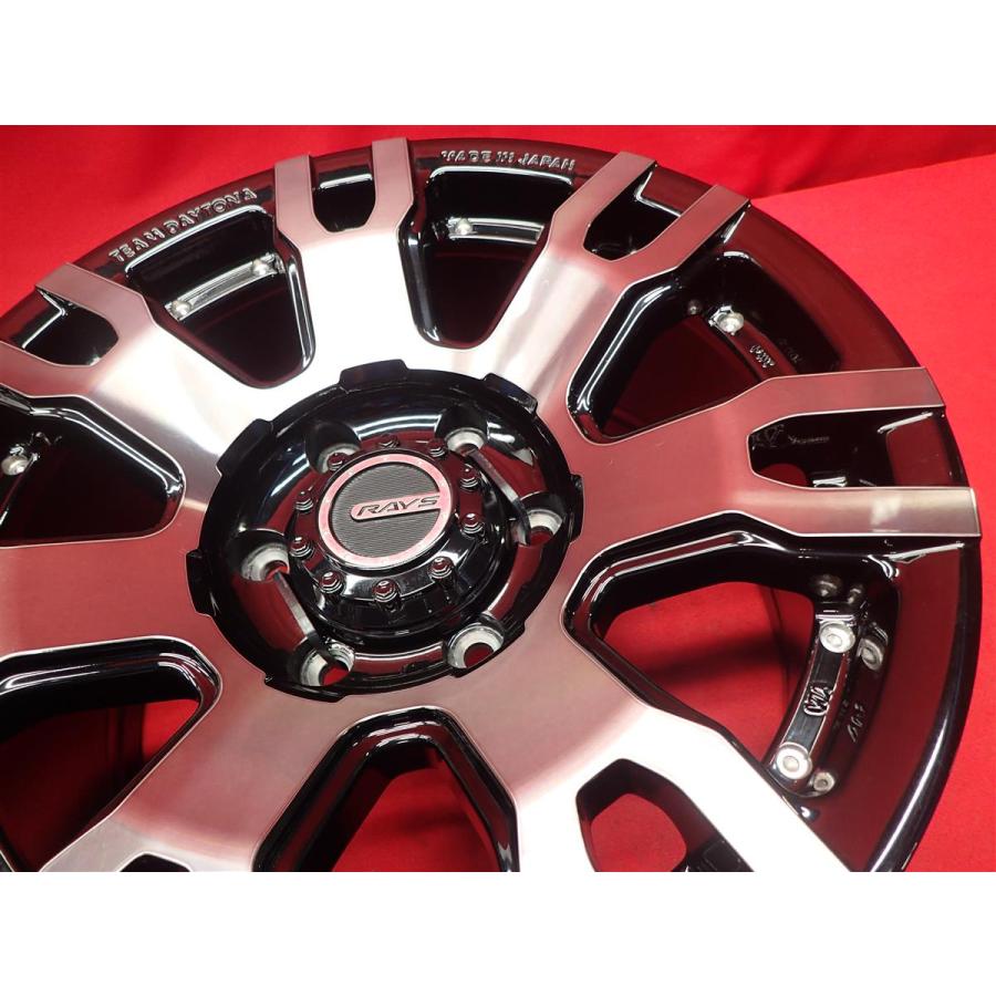 RAYS Daytona デイトナ FDX F7S 中古ホイール 4本 8J 17インチ PCD139 