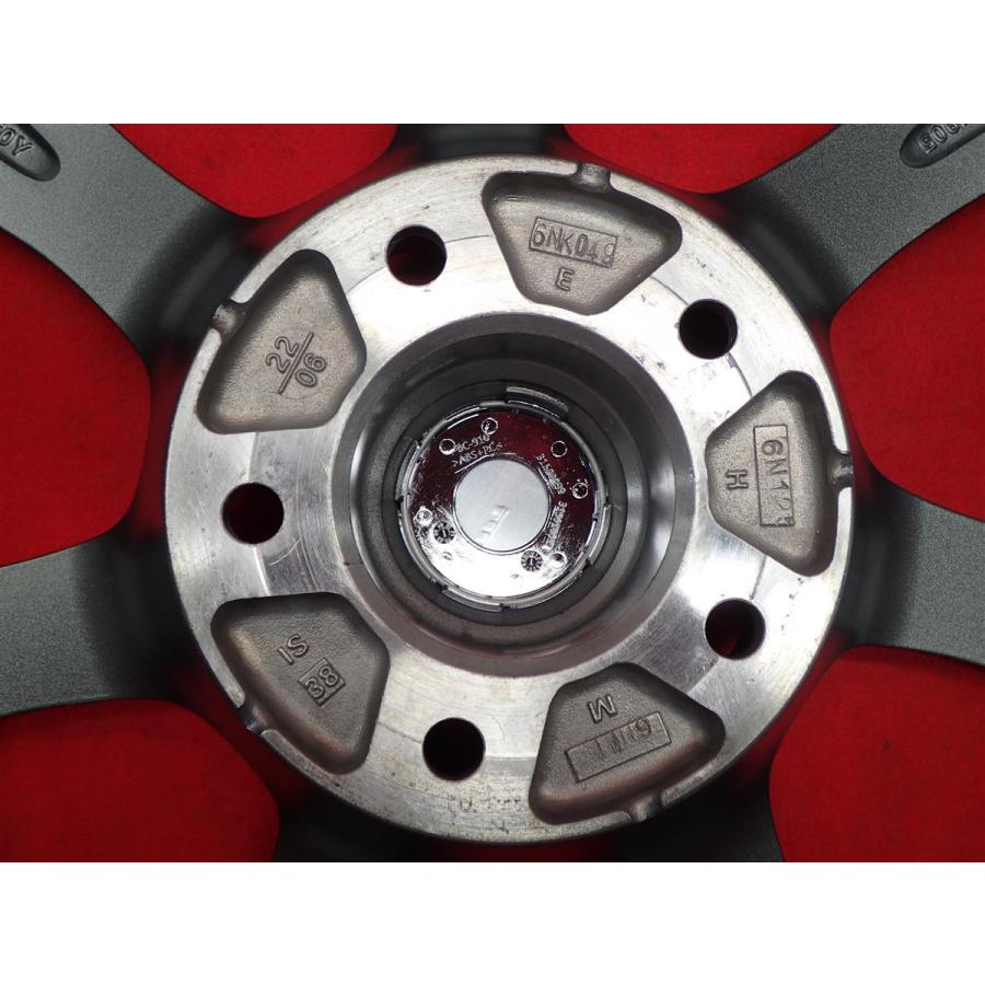 LEBEN レーベン BX 中古ホイール 4本 7J 17インチ PCD114.3 5穴 +38 