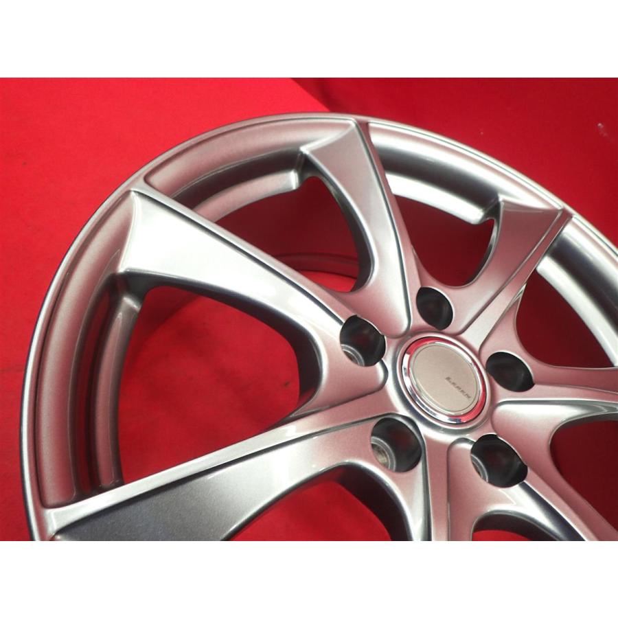 LEBEN レーベン BX 中古ホイール 4本 7J 17インチ PCD114.3 5穴 +38