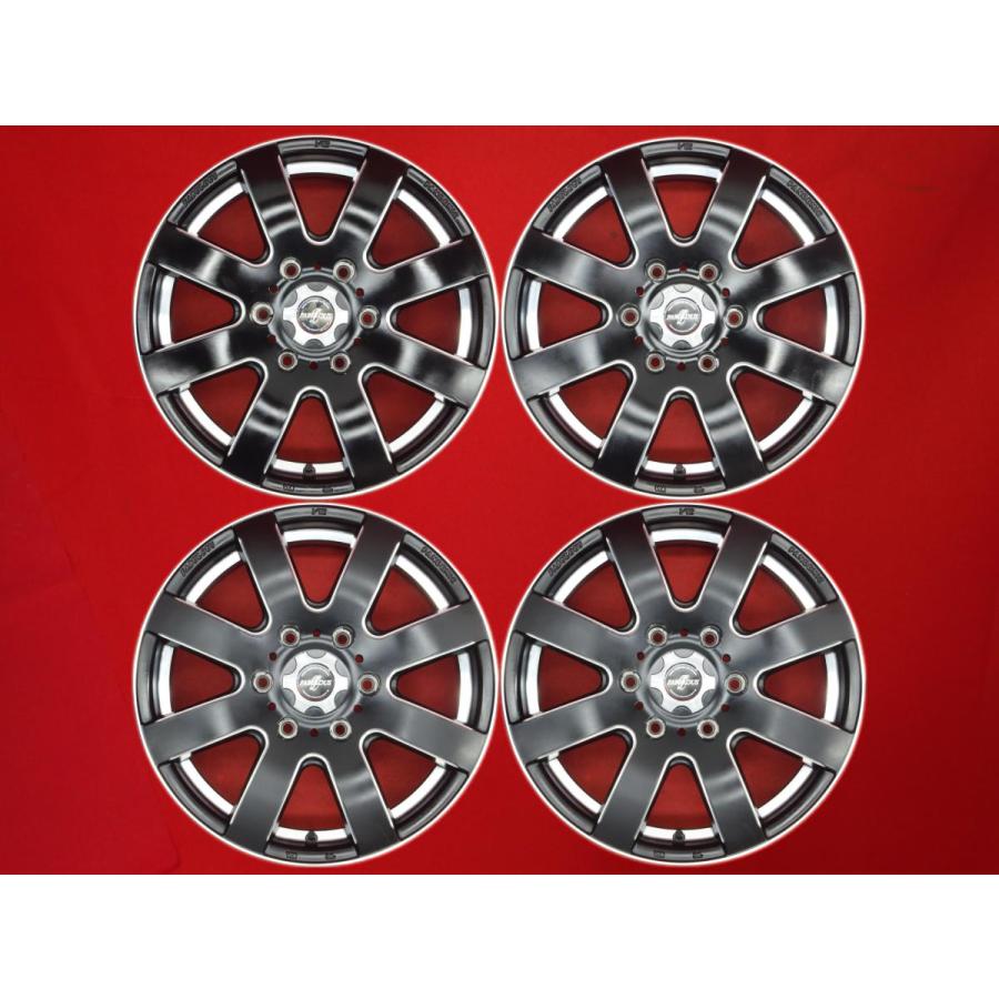 ファブレス　パンデミックLW-8 4本セット FABULOUS ファブレス パンデミック LW8 モノブロック 中古ホイール 4本