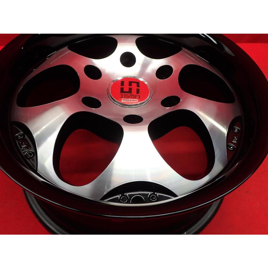 4141STYLE SIGMA シグマ 中古ホイール 4本 7J 16インチ PCD139.7