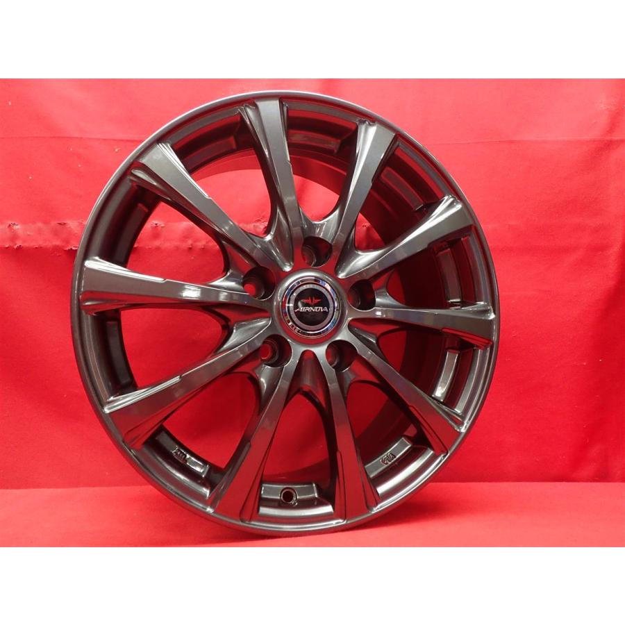 DUNLOP AIRNOVA エアノヴァ 社外ホイール 16インチ 4本 6.5J5HPCD114.3 