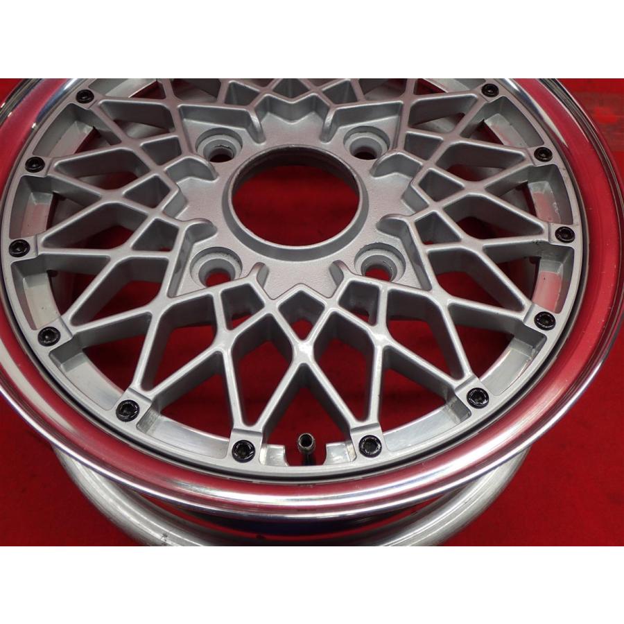 SSR メッシュ 中古ホイール 4本 4.5J 12インチ PCD114.3 4穴 +38 SSR メッシュ 中古ホイール 4本 4.5J 12インチ PCD114.3 4穴 +38