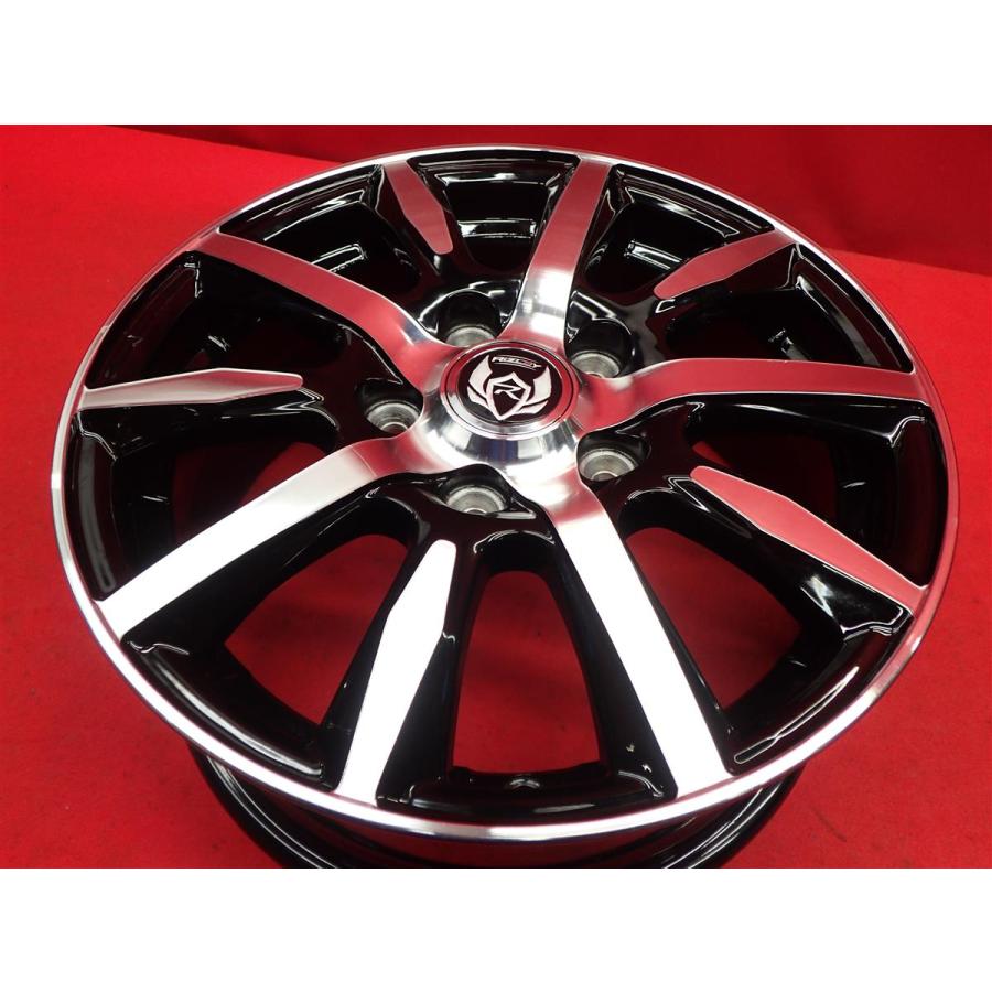 RIZLEY ライツレー KS ケーエス 中古ホイール 4本 6J 15インチ PCD114 