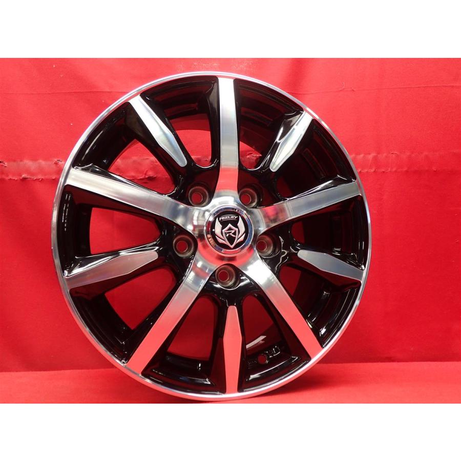 RIZLEY ライツレー KS ケーエス 中古ホイール 4本 6J 15インチ PCD114 