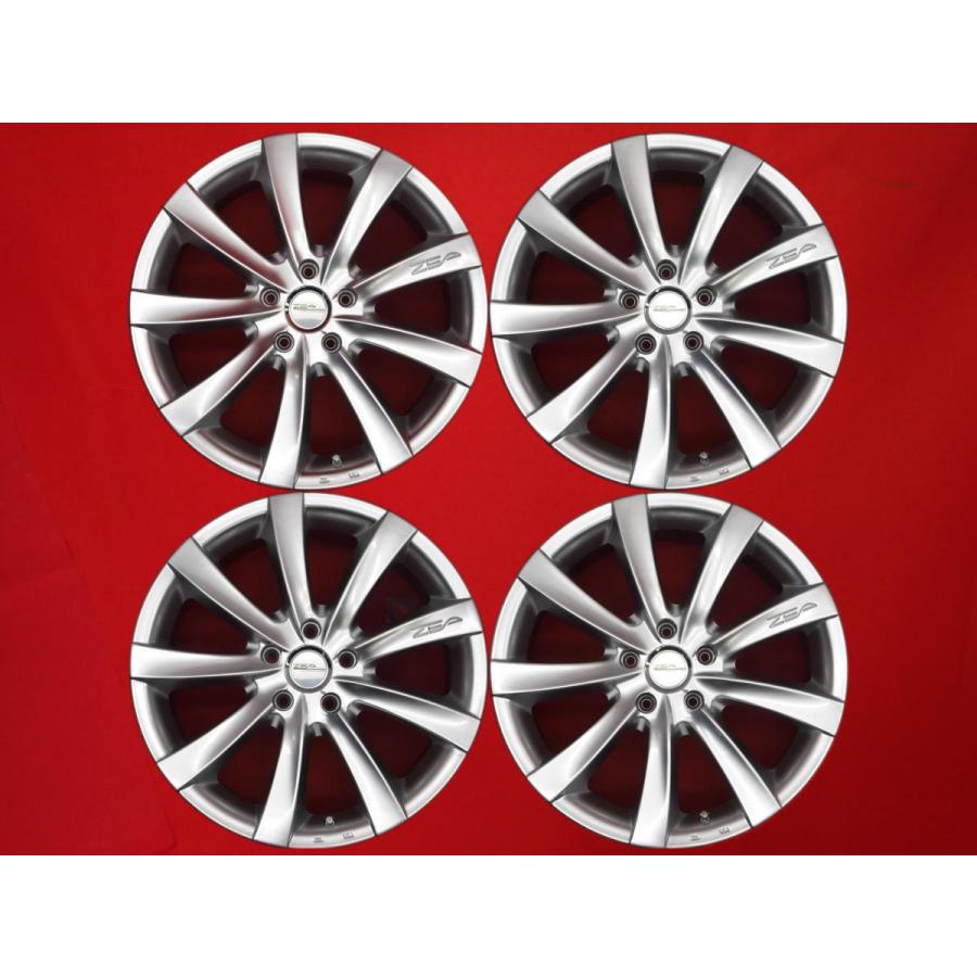 ZEA スタイル FN 中古ホイール 4本 7.5J 18インチ PCD114.3 5穴 ZEA スタイル FN 中古ホイール 4本 7.5J 18インチ PCD114.3 5穴