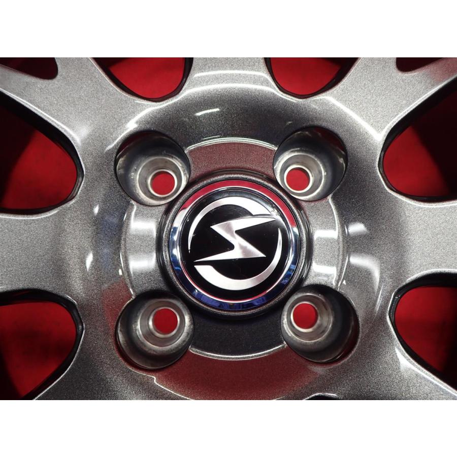 S-HOLD S-8M 中古ホイール 4本 6J 16インチ PCD100 4穴 +45 ハブ67 