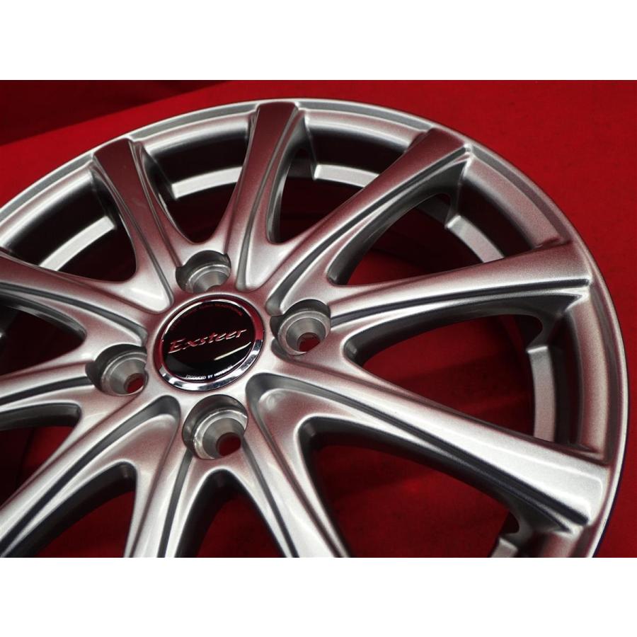 Exsteer +2 plus2 プラス2 中古ホイール 4本 4.5J 15インチ PCD100 4穴 