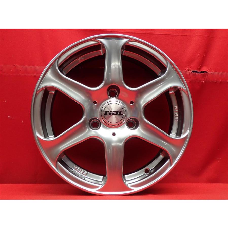 rial Le mans ル・マン 中古ホイール 4本 5J 15インチ PCD112 3穴 +24