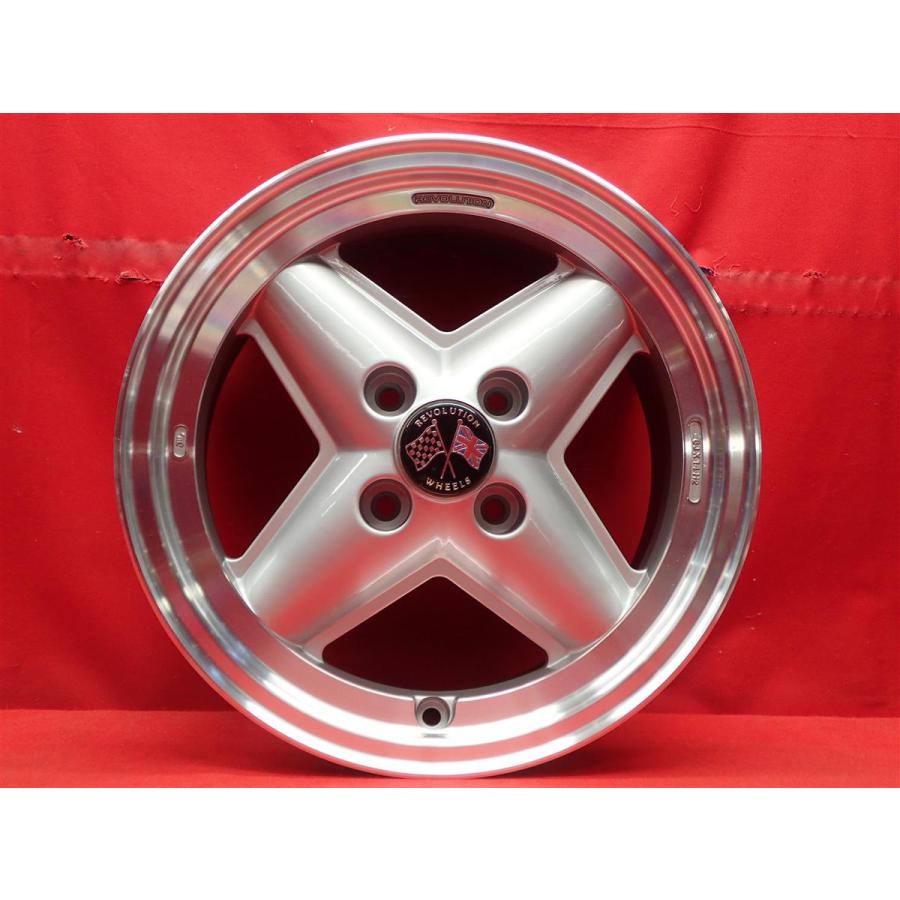 REVOLUTION レボリューション 4 SPOKE 中古ホイール 4本 6J 14インチ