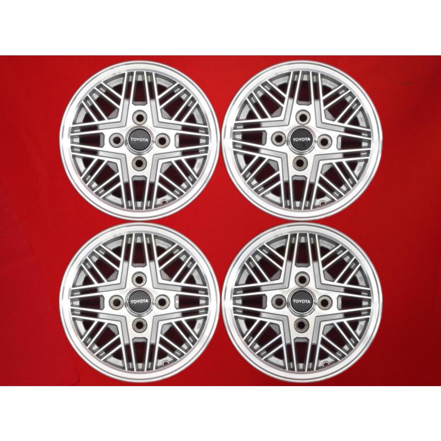 TOYOTA トヨタ GX71 系 純正 メッシュ 中古ホイール 4本 5.5J 14 TOYOTA トヨタ GX71 系 純正 メッシュ 中古ホイール 4本 5.5J 14