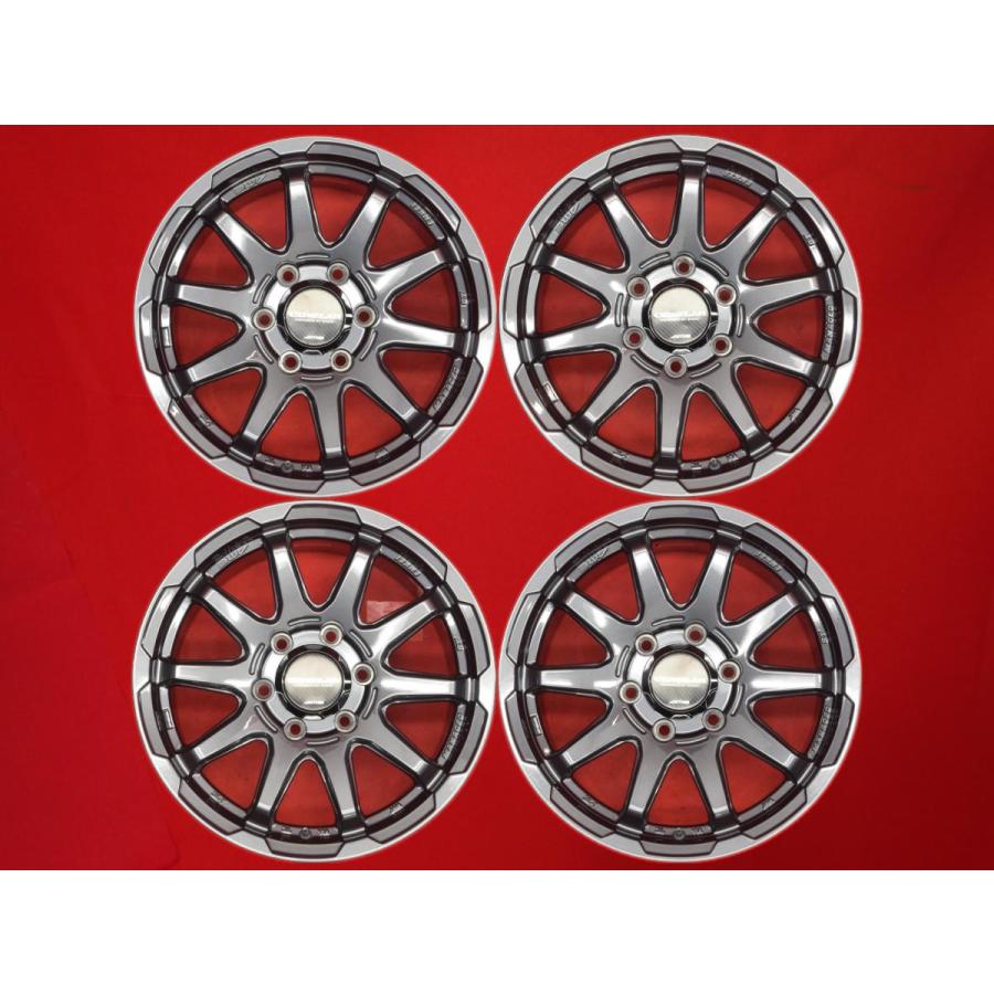 Circlar サーキュラー C10X 中古ホイール 4本 8J 17インチ PCD139.7 6