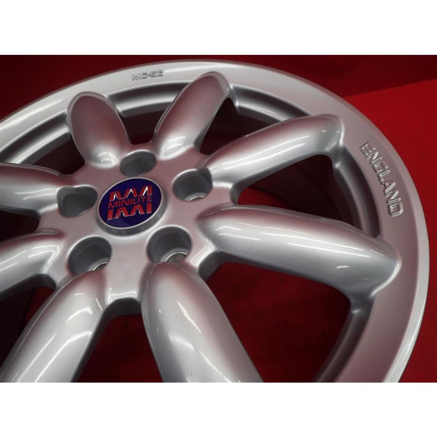 MINILITE ミニ ライト MC-40 中古ホイール 4本 7J 17インチ MINILITE ミニ ライト MC-40 中古ホイール 4本 7J 17インチ
