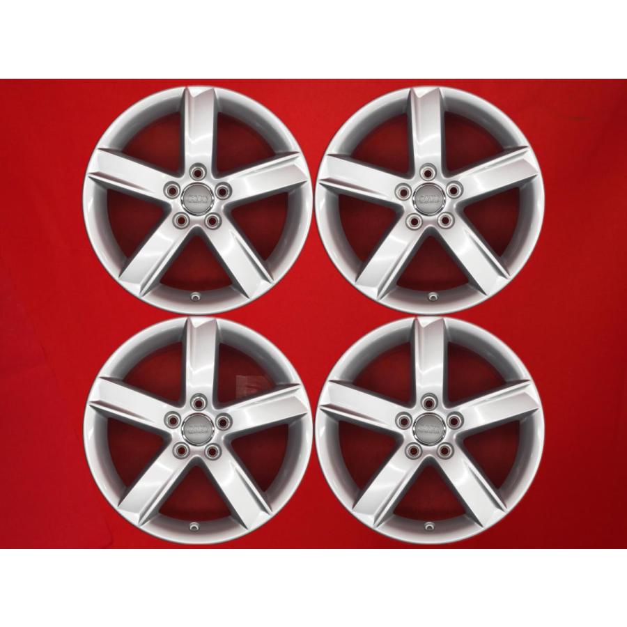 AUDI アウディ 純正 5-arm design 5アーム デザイン 17 中古ホイール 4