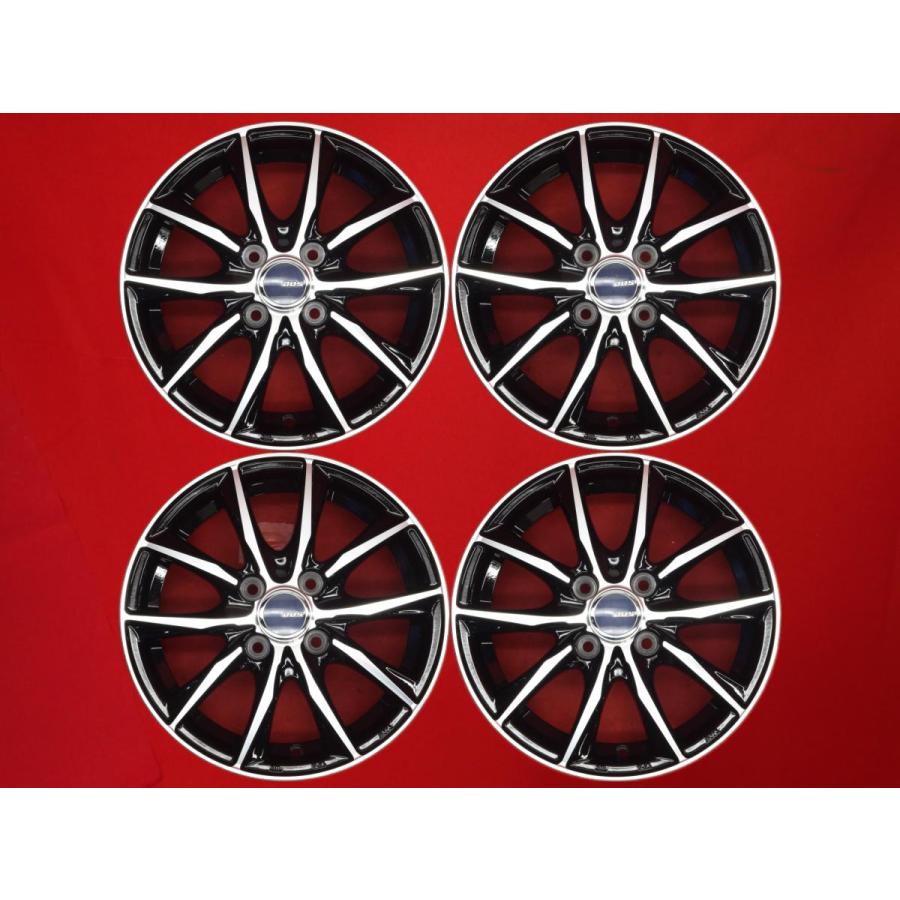 D.O.S GavialIII ガビアルIII 中古ホイール 4本 4.5J 14インチ PCD100  