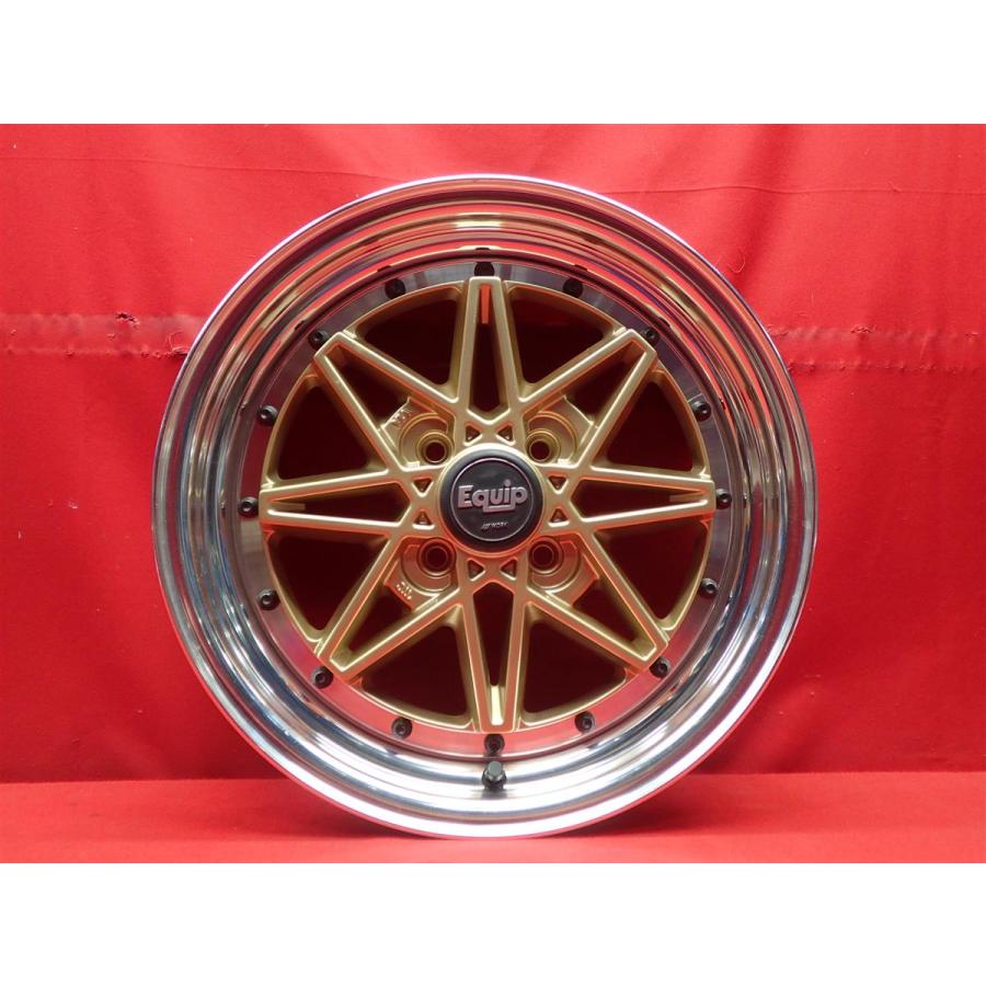 WORK ワーク エクイップ 03 中古ホイール 4本 5.5J 15インチ PCD100 4 