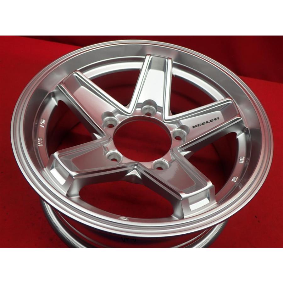 KEELER TACTICS タクティクス 5本スポーク 中古ホイール 4本 6J