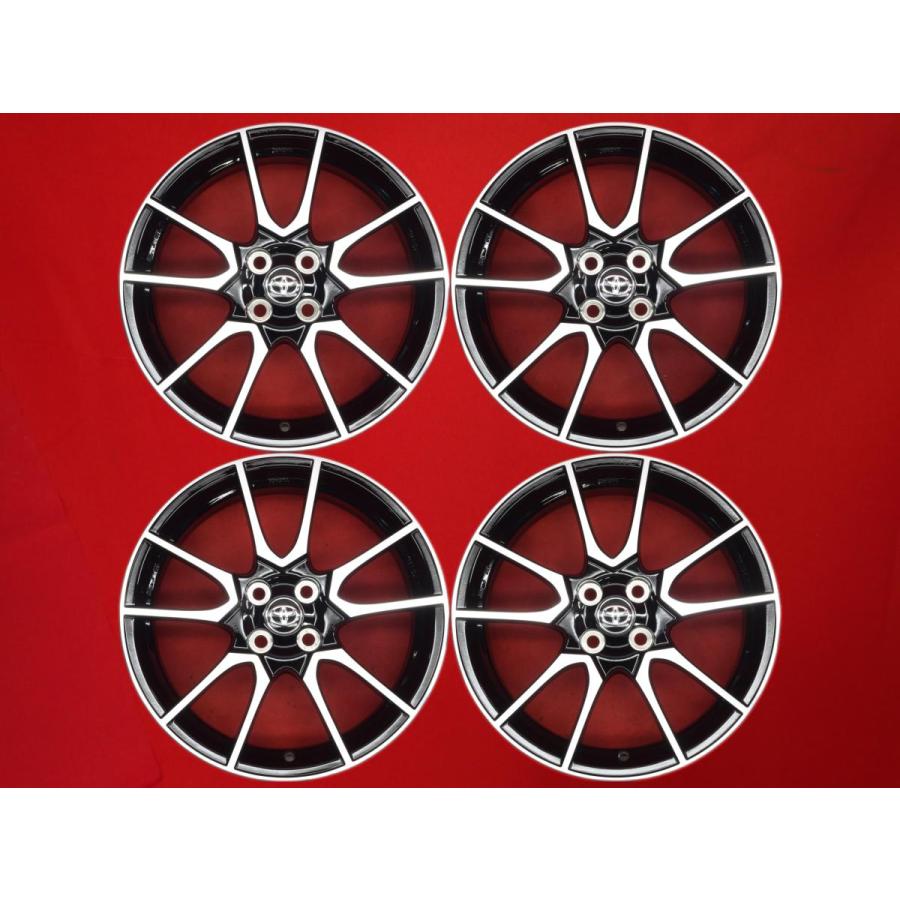 TOYOTA トヨタ アクア G's 純正 中古ホイール 4本 6.5J 17インチ TOYOTA トヨタ アクア G's 純正 中古ホイール 4本 6.5J 17インチ