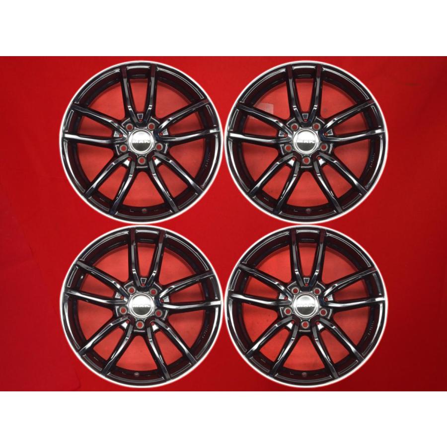 MAK マック EVO エボ 中古ホイール 4本 7.5J 17インチ PCD112 5穴 +40