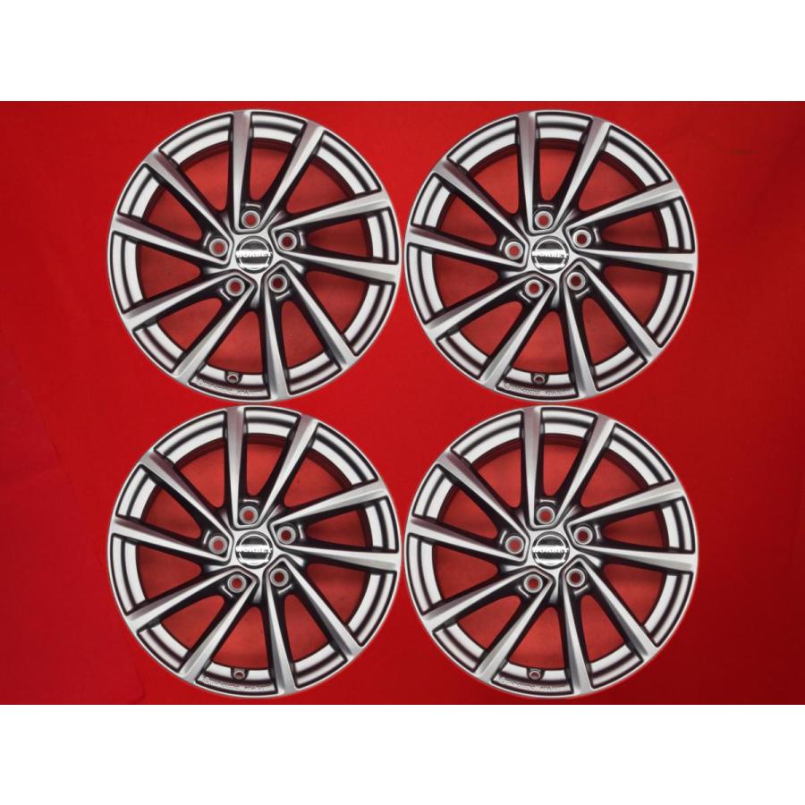 希少 PCD100 5穴 ボルベット BORBET 16×7J アルミホイール 4本