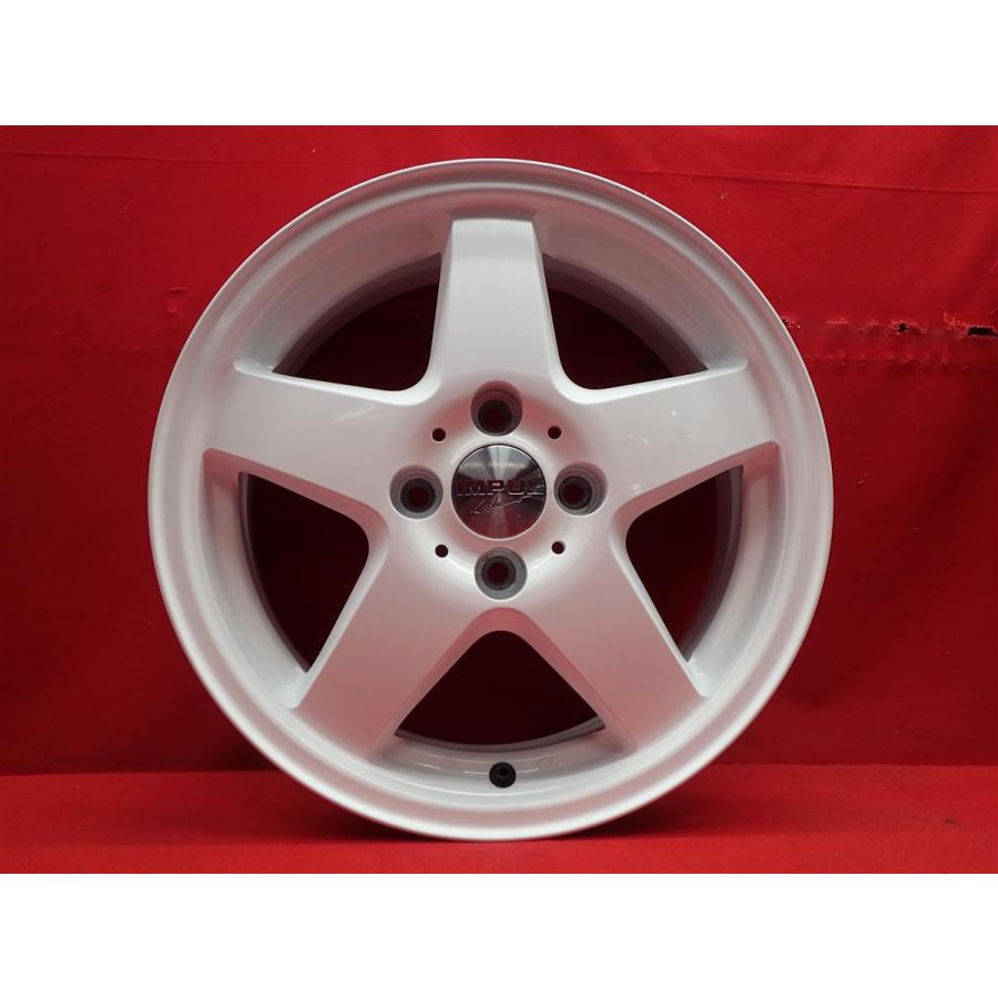 IMPUL インパル WRC 中古ホイール 4本 6J 15インチ PCD100 4穴 + 