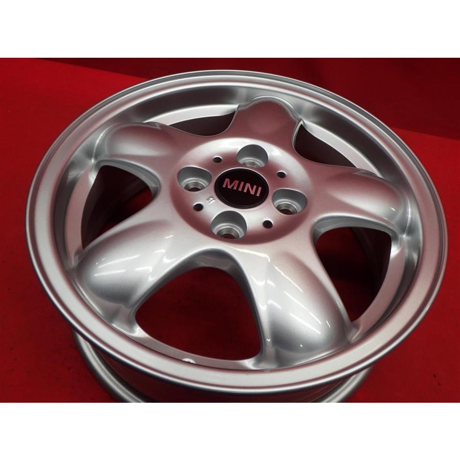 MINI ミニ 純正 5スタースープラー R100 中古ホイール 4本 5.5J 15