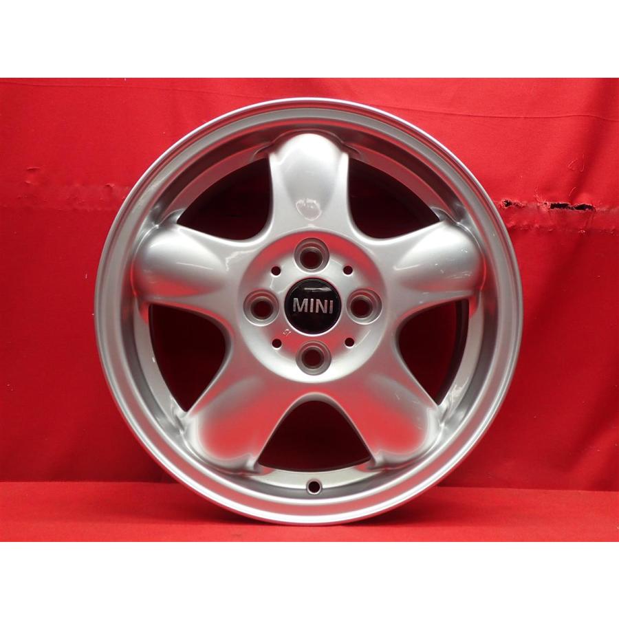 MINI ミニ 純正 5スタースープラー R100 中古ホイール 4本 5.5J 15