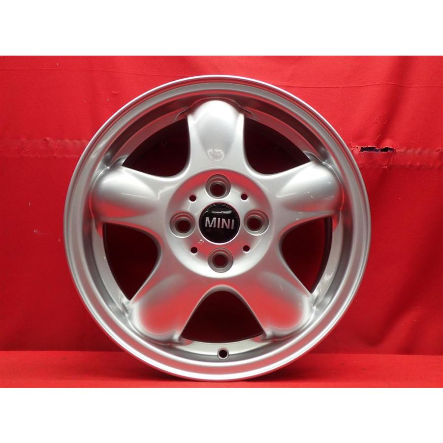 MINI ミニ 純正 5スタースープラー R100 中古ホイール 4本 5.5J 15