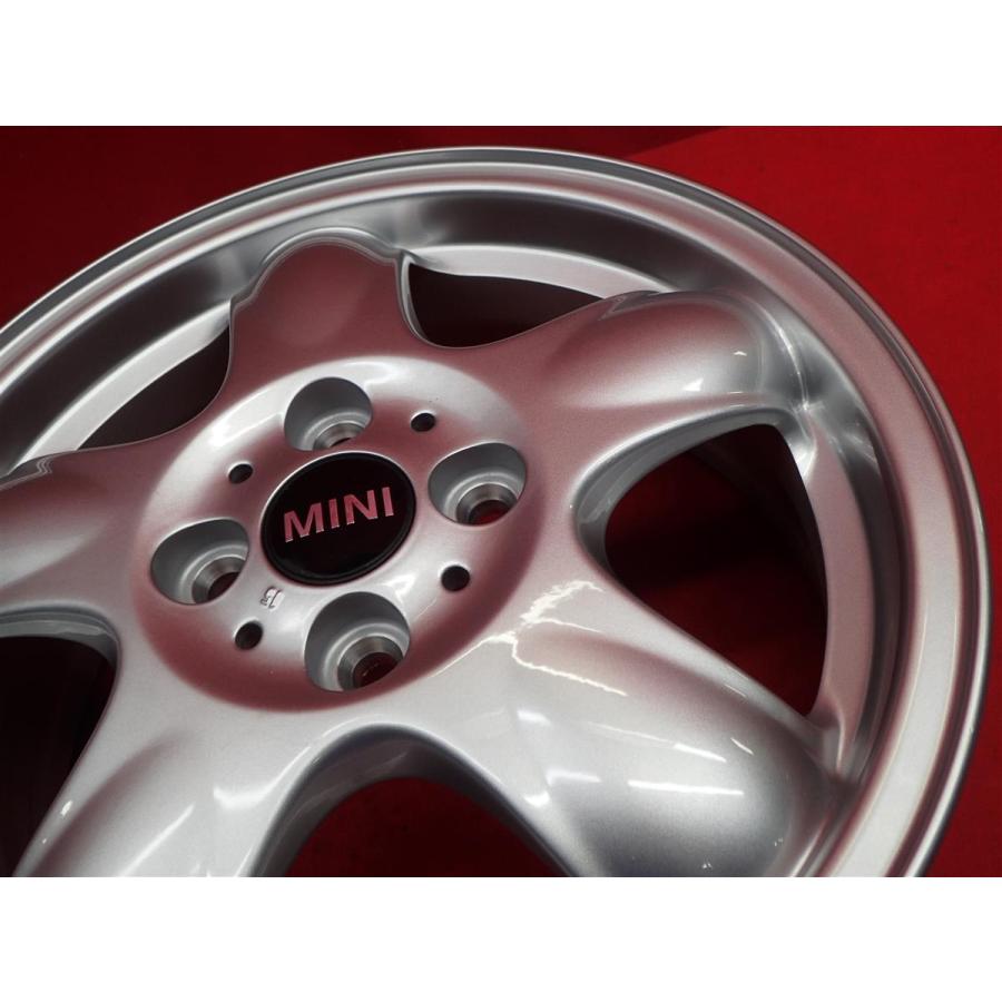 MINI ミニ 純正 5スタースープラー R100 中古ホイール 4本 5.5J 15 