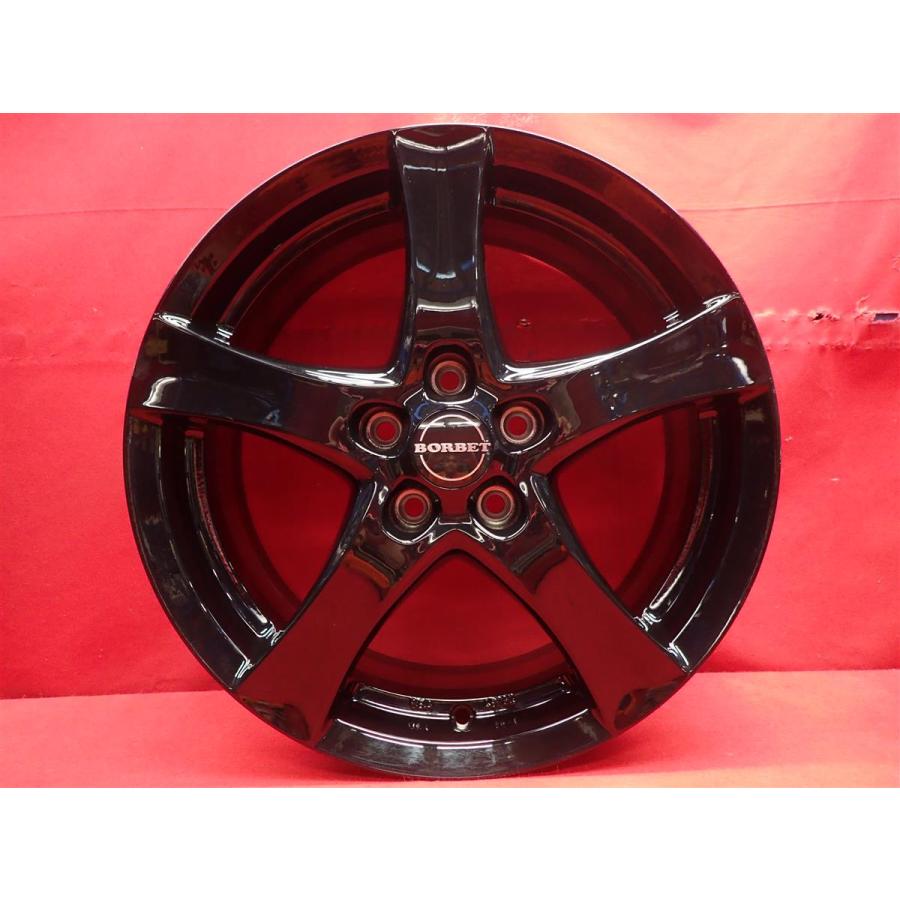 BORBET ボルベット typeF 中古ホイール 4本 7J 17インチ PCD108 5穴 + 