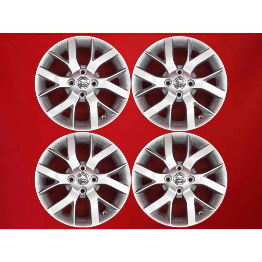 ほぼキズ無 NISSAN ニッサン ノート E12 純正 中古ホイール 4本 5.5J 
