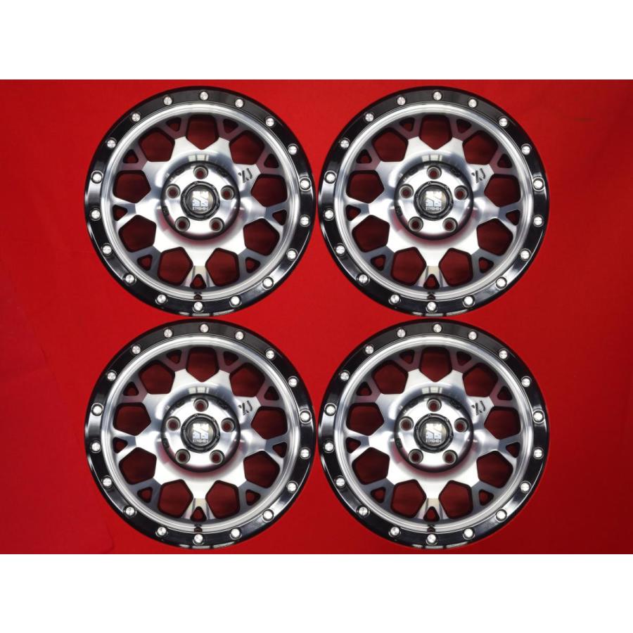 XTREME-JXJ04 中古ホイール 4本 7J 16インチ PCD114.3 5穴 +35 ハブ73 