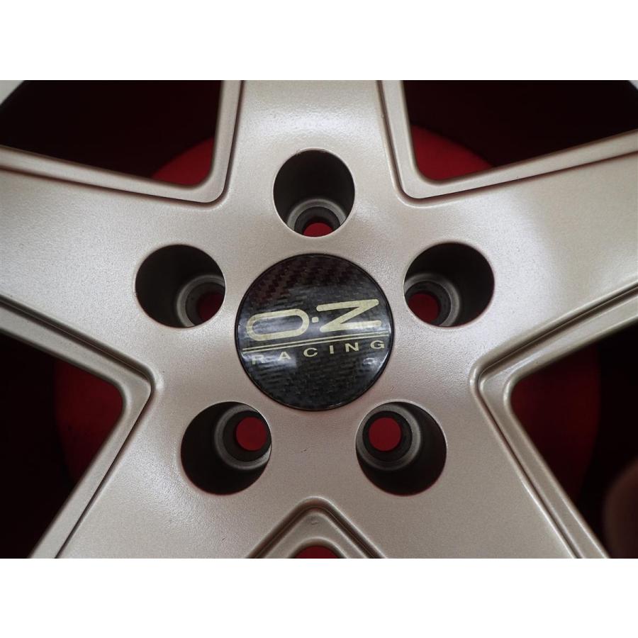 OZ キャニオン 中古ホイール 4本 7.5J 17インチ PCD108 5穴 +35 ハブ75