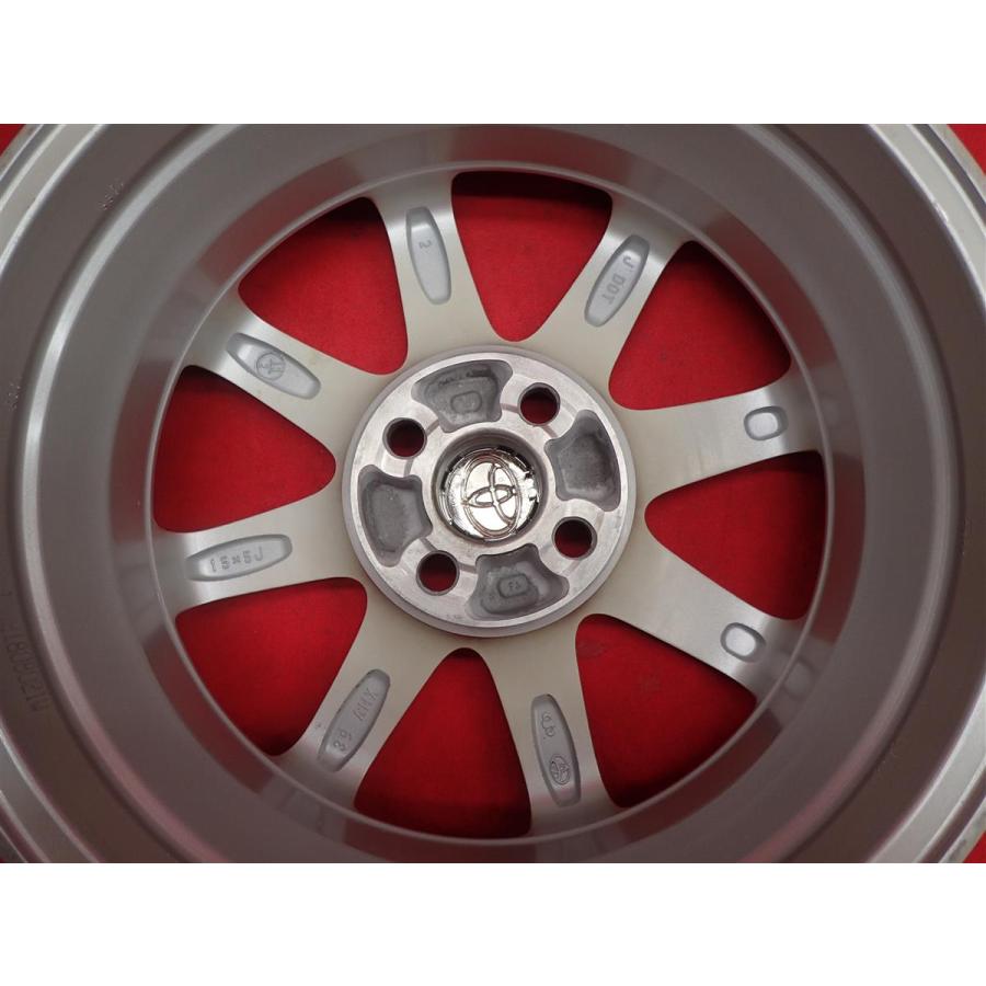 TOYOTA トヨタ アクア 純正 8 スポーク 中古ホイール 4本 5J 15