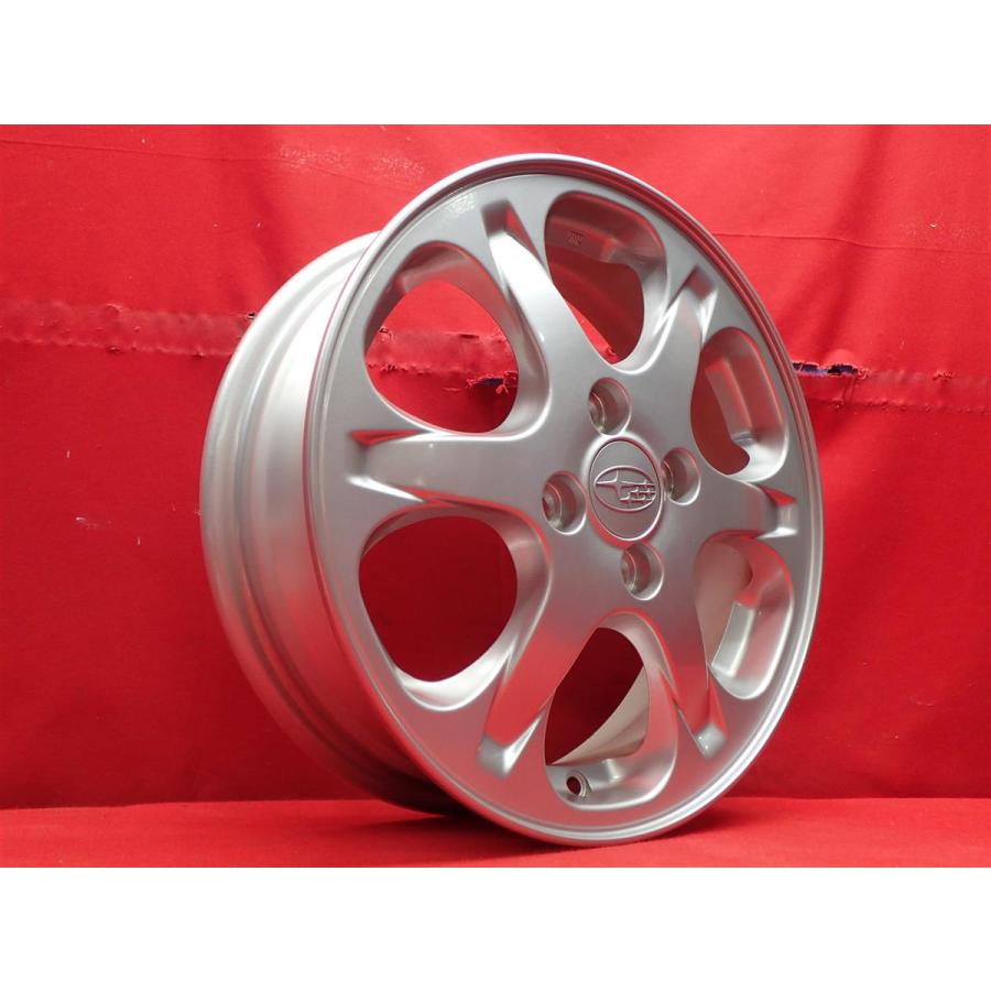 SUBARU スバル R1 純正 6スポーク 中古ホイール 4本 4.5J 15 SUBARU スバル R1 純正 6スポーク 中古ホイール 4本 4.5J 15